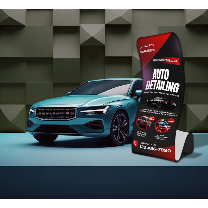 Fabric Display Stand Snake A (Graphic only)