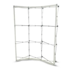 Fabric Pop Up Curved Display (Hardware only)