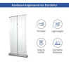 High Quality Retractable Banner Stands Package (30" x 78")
