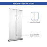 High Quality Retractable Banner Stands Package (30" x 78")