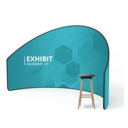 10' Exhibit Backdrop H1 Package