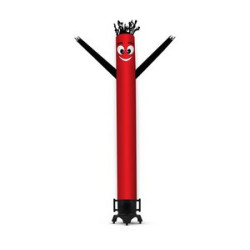 Red with Black Arms Inflatable Tube Man
