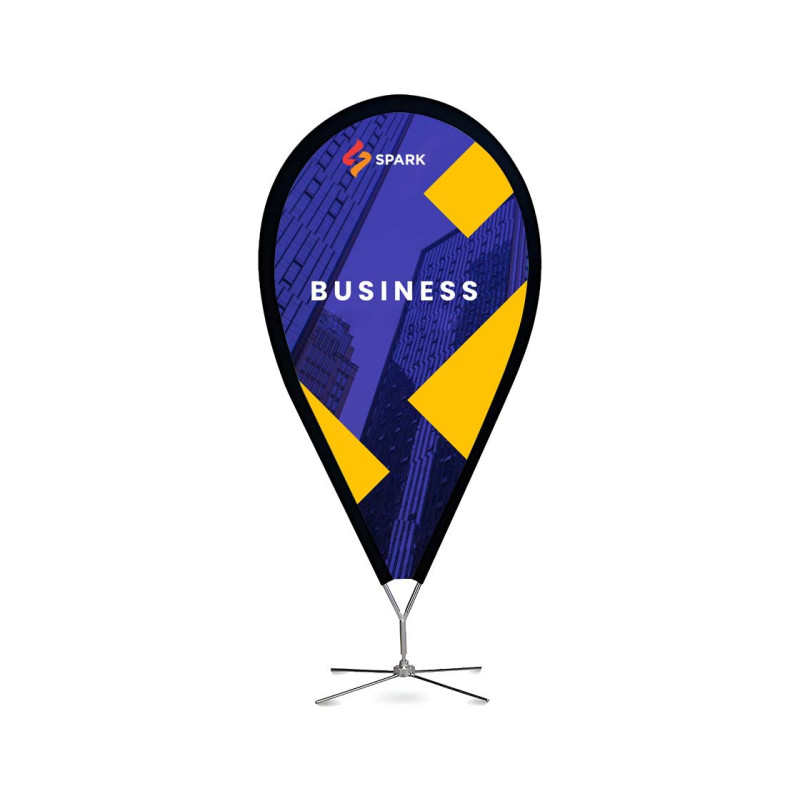 Pinpoint Flags Package with Cross Base (43" x 86")