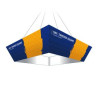 Sky Tube Tapered Square Hanging Banners, Single Sided