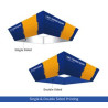 Sky Tube Tapered Square Hanging Banners, Single Sided