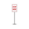 Reflective Stop Signs (1' x 1ft) SQFT