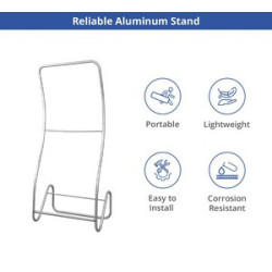Fabric Display Stand Snake A Package, Single Sided (36.2" x 137.8")