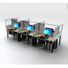 SEG Desktop Dividers - 6 Desk (5' x 14' x 2')