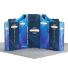 16.4x16.4' Magnetic Modular Fabric Displays Island Shape (Single Sided)