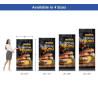 Silverstep 36" x 92" Retractable Banner Stand (Graphic only)