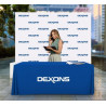 Premium Full Color Table Covers & Throws - 4 Sided (8' x 2.5')