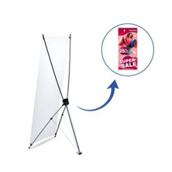 High Quality X banner Stand - Hardware only