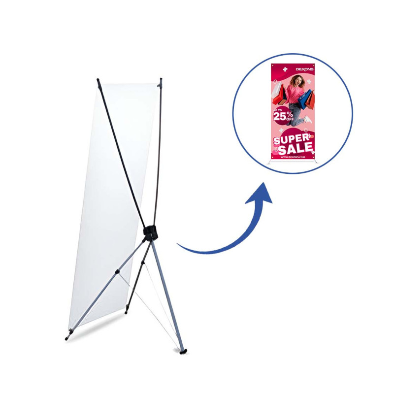High Quality X banner Stand - Hardware only