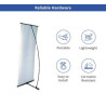 L Banner Stand package (2' x 5.33ft)