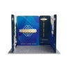 10' Magnetic Modular Fabric Display - U Shape (Double Sided)