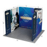 10' Magnetic Modular Fabric Display - U Shape (Double Sided)