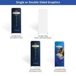 10' Magnetic Modular Fabric Display - U Shape (Double Sided)