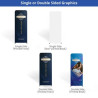 10' Magnetic Modular Fabric Display - U Shape (Double Sided)