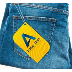 Leaf Hang Tags - Front Only ( 3.5" x 2")