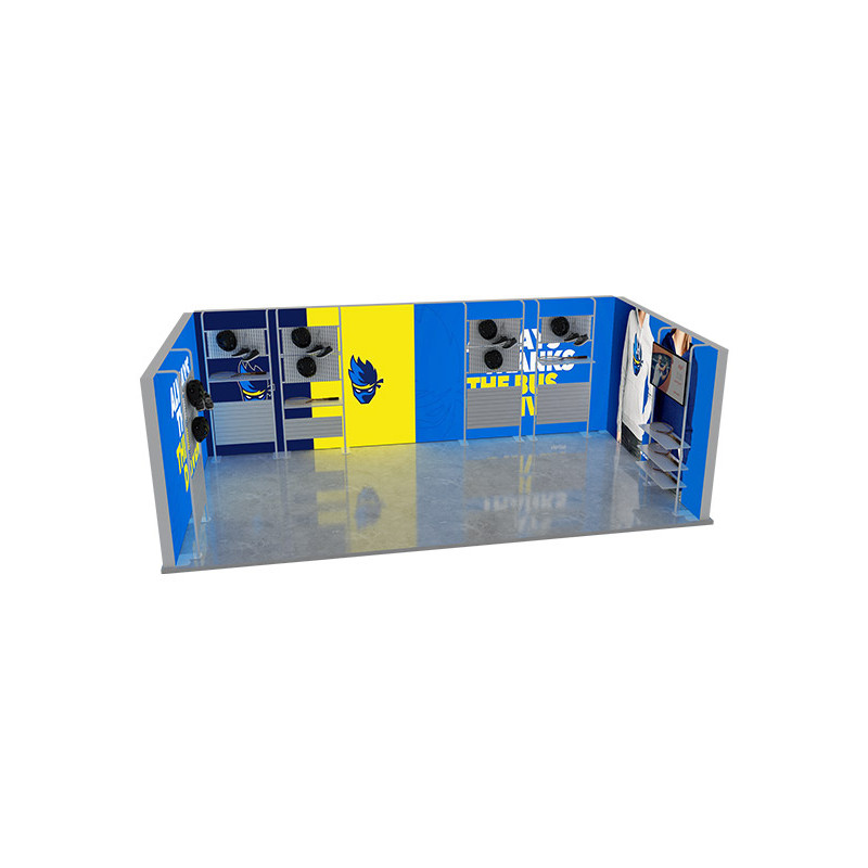 20' Backlit Trade Show Display - Design 6 (Single Sided)