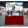 Table Top Banner - Half Display Package, Single Sided (6.07' x 3.44ft)