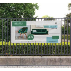Custom Vinyl Mesh Banner With Lamination Only (1' x 1ft/SQFT)
