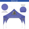 Custom Beach Canopy - Aluminum Hardware with Eco Friendly Fabric