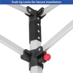 Custom Beach Canopy - Aluminum Hardware with Eco Friendly Fabric