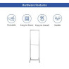Custom Sizes Economy Step and Repeat Banner Stand (Hardware only)