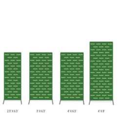 Custom Sizes Economy Step and Repeat Banner Stand (Hardware only)