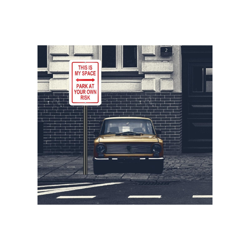 Reflective My Parking Signs (1' x 1ft) SQFT