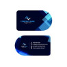 Half Circle Side Business Cards (3.5" x 2")