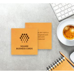 Square Business Cards - Printed Front Only (2" x 2")