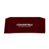 Convertible/Adjustable Table Cover - Fire Retardant Polyester Fabric (6' x 2.5')