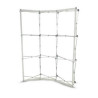 8' x 8' Step and Repeat Fabric Pop Up Curved Display (Hardware only)