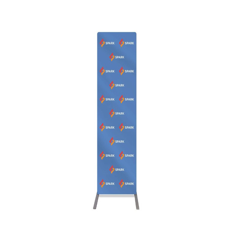 2.5' x 6.5' Economy Step and Repeat Banner Stand (Graphic only)