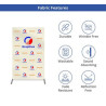 2.5' x 6.5' Economy Step and Repeat Banner Stand (Graphic only)