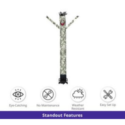 Billionaire Inflatable Tube Man Character Package