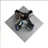13' Magnetic Modular Fabric Displays - Tapered Island Shape (Double Sided)