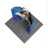 6.5' Magnetic Modular Fabric Display Curved Shape (Double Sided)