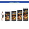 Silverstep 36" x 72" Retractable Banner Stand (Graphic only)