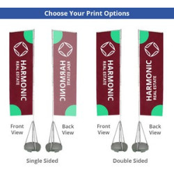 Giant Flag Pole Package (3.58' x 13')