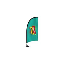 Suction Cup Flags - Blade Single Side Package (11.22'' x 26.57'')