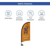 Suction Cup Flags - Blade Single Side Package (11.22'' x 26.57'')