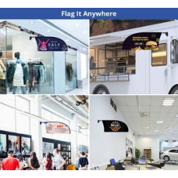 Suction Cup Flags - Blade Single Side Package (11.22'' x 26.57'')