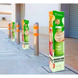 Bollard Covers - Triangle (3 Sided) (7 " x 65 ")