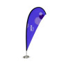 Desk Flags - Teardrop (Single Sided)(6.77" x 15")