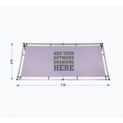 Horizontal A Frame with Banner (17.5' x 3ft)