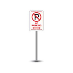 No Parking Signs (1' x 1ft) SQFT