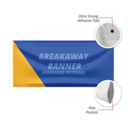 Breakaway Banners 1' x 1' (SQFT)